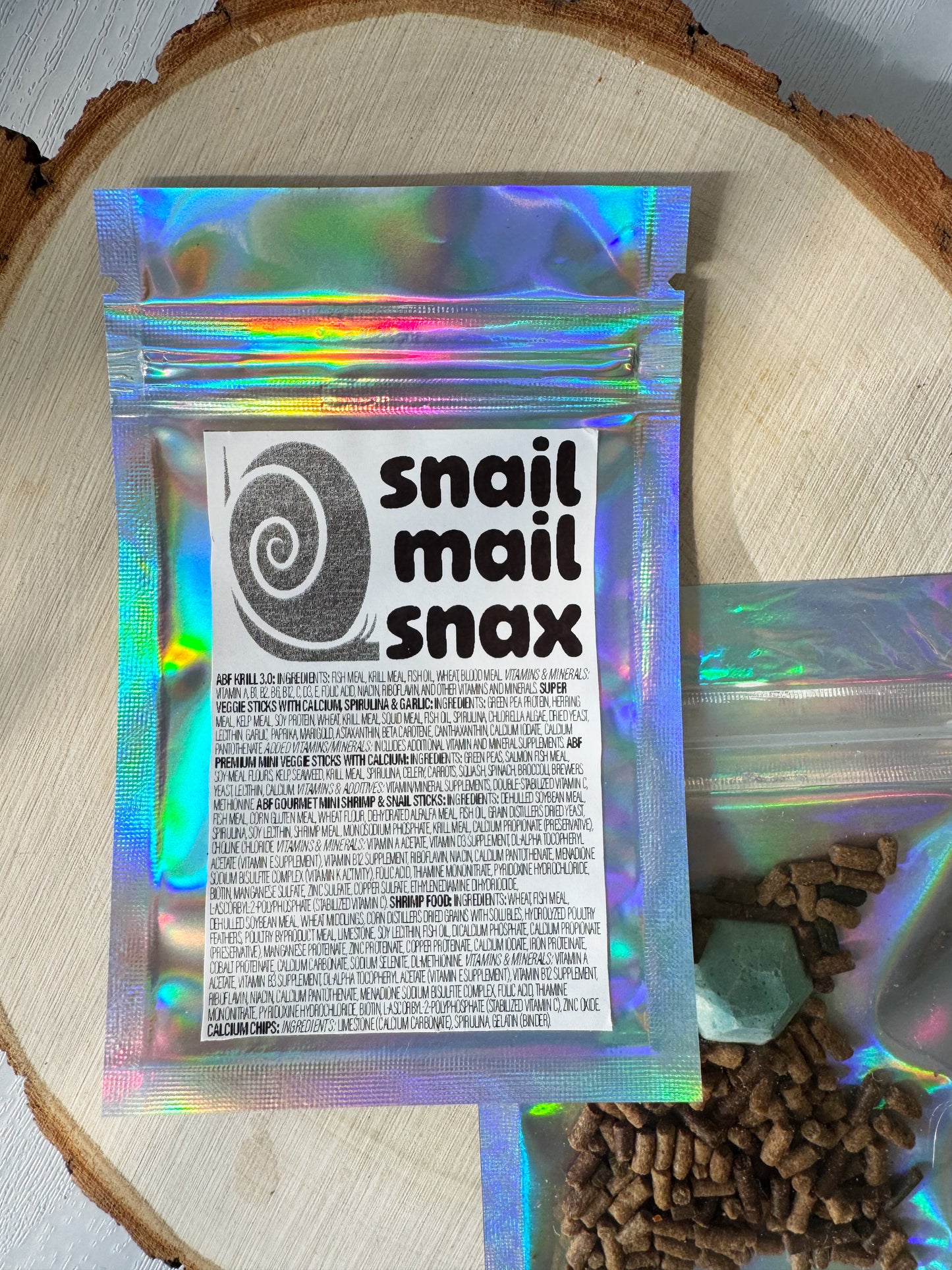 Snail Food Starter Mix – Nutrient-Packed Blend for Happy Snails!