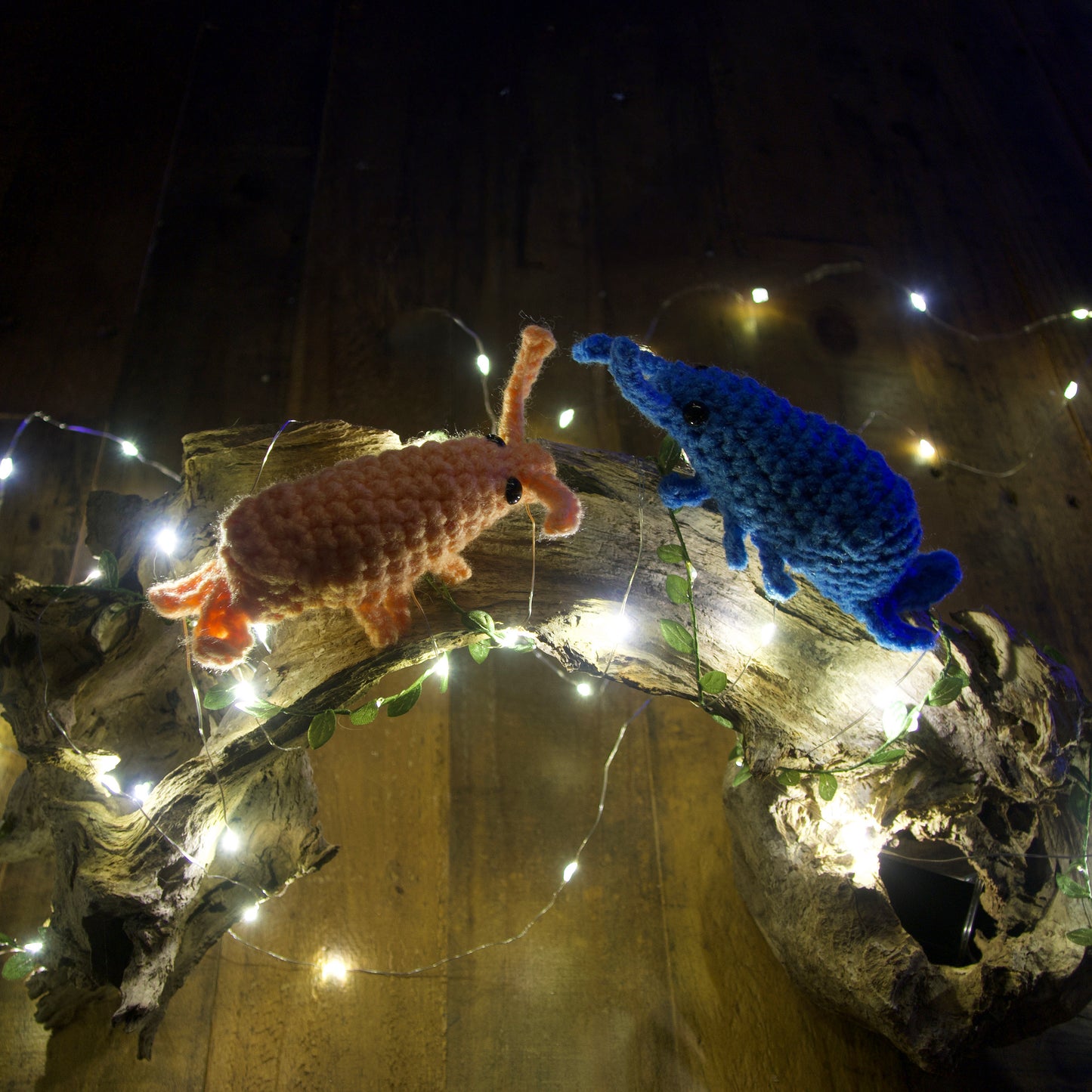 Emotional Support Shrimp Crochet Plush with Certificate Letter – Cute Comfort Gift